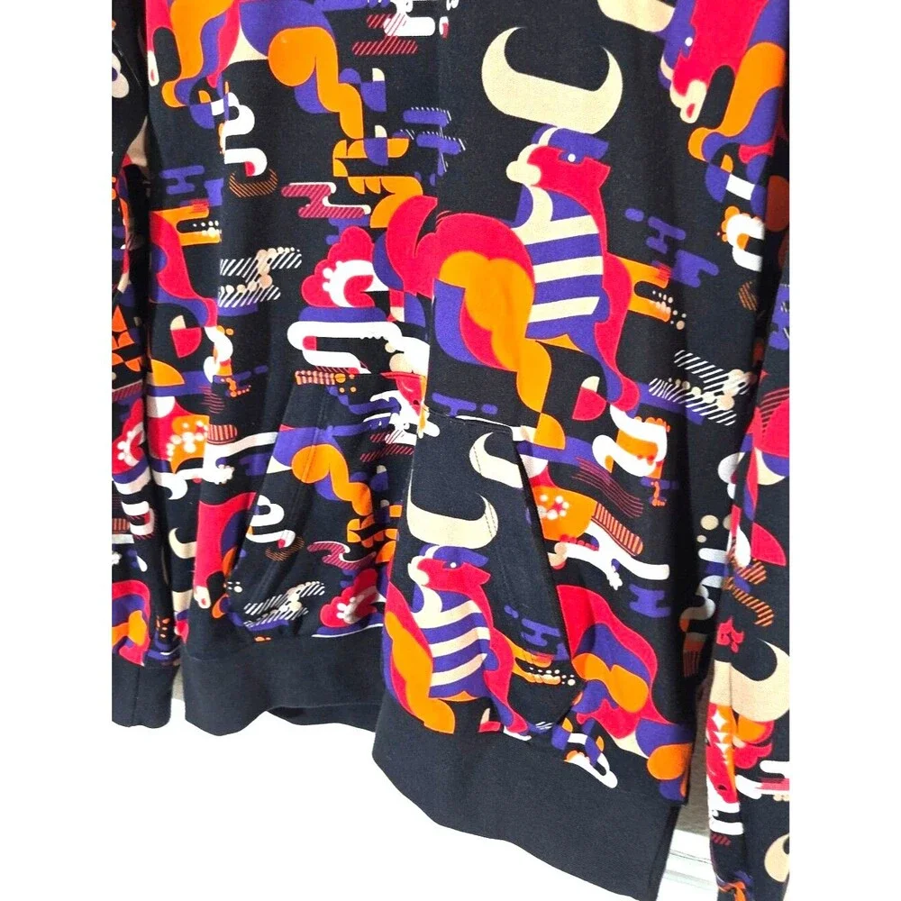 Adidas Chinese New Year Hoodie Mens Small Year of the Ox Graphic Pullover